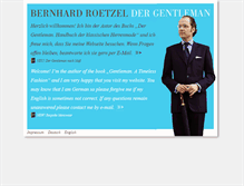 Tablet Screenshot of bernhardroetzel.de